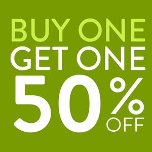 ENTIRE CLOSET BOGO SALE!